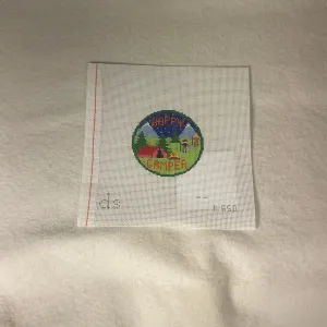 * Doolittle Stitchery B650 Happy Camper