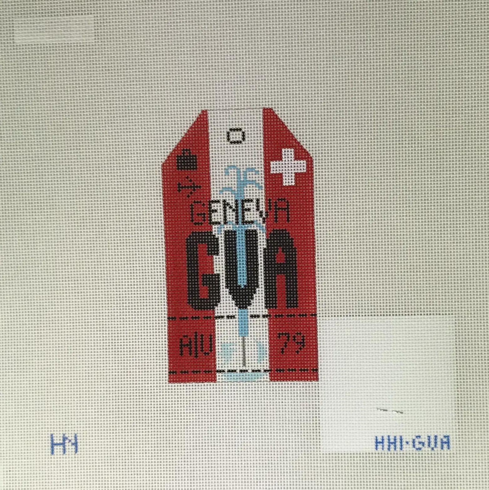 * Hedgehog Needlepoint HH1GVA Geneva
