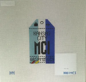 * Hedgehog Needlepoint HH1MCI Kansas City