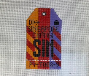 * Hedgehog Needlepoint HH1SIN Singapore
