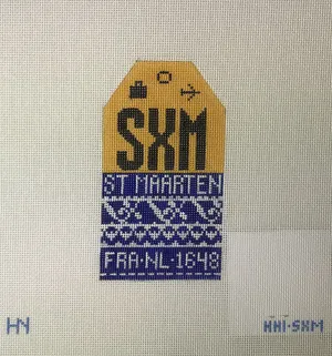 * Hedgehog Needlepoint St. Maarten
