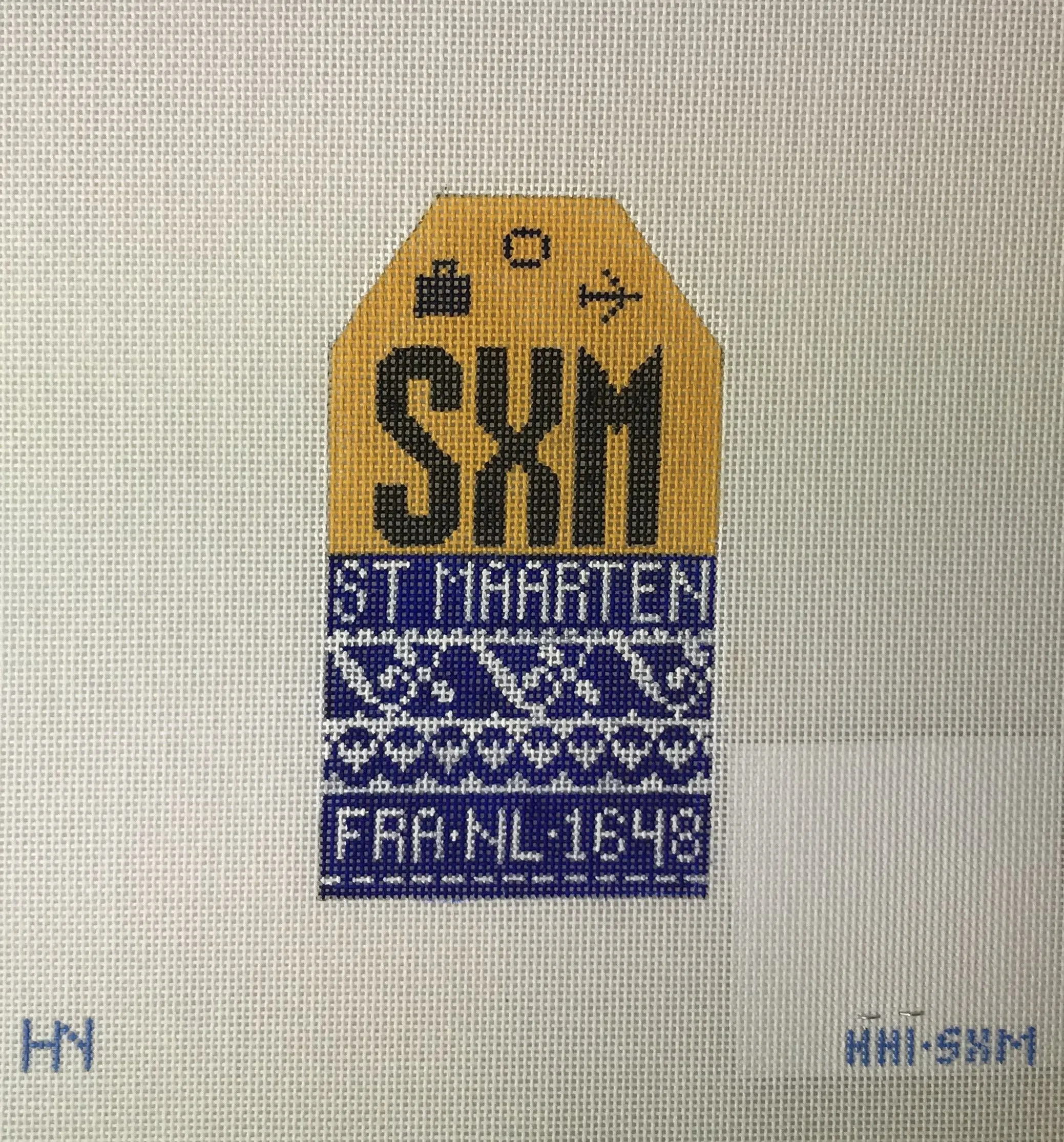 * Hedgehog Needlepoint St. Maarten