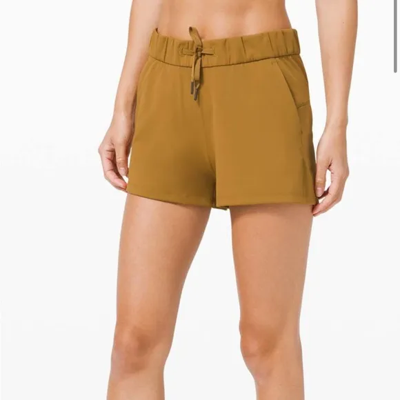 📸 Lululemon On the Fly Short *2.5&quot;Spiced Bronze, Size 10, EUC $58