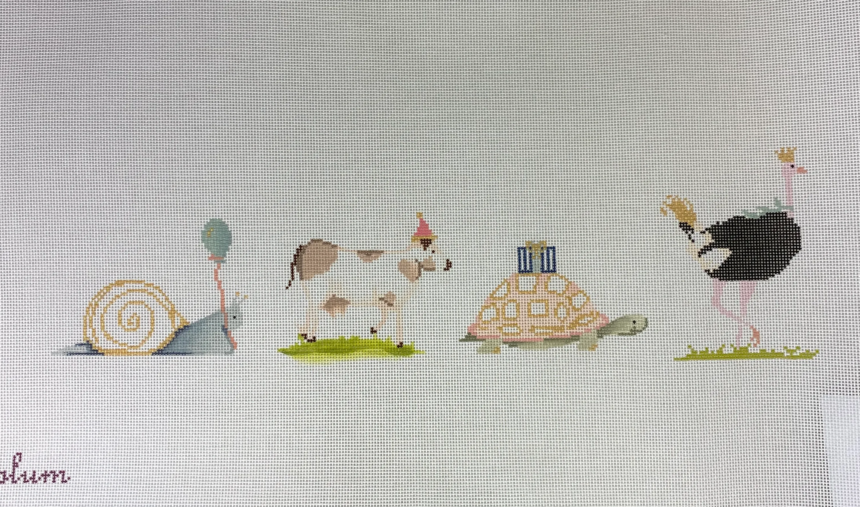 * The Plum Stitchery 15EE Party Animals- 18m