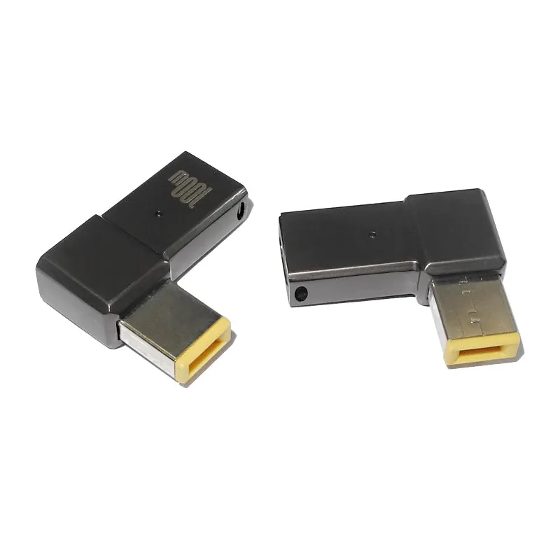 100W USB Type C PD to DC Power Jack Connector For Dell HP Lenovo Asus Sony USB C to Universal Laptop Adapter