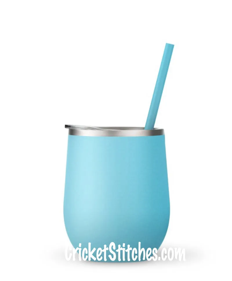 12 oz. Wine Tumbler Stainless Steel