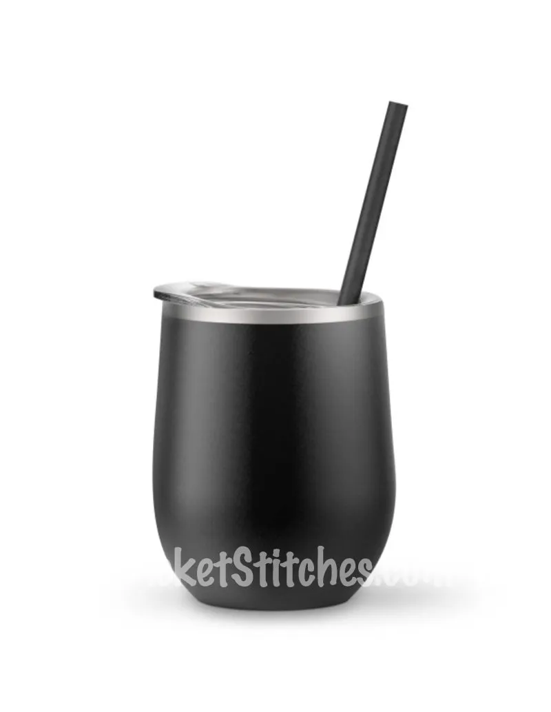 12 oz. Wine Tumbler Stainless Steel