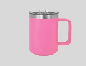 15 oz Travel Mug With Handle