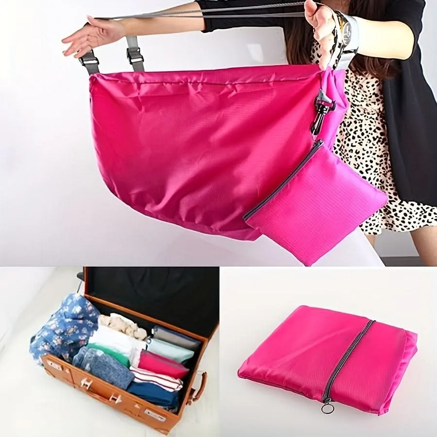 2-in-1 Foldable Travel Shoulder Bag Set – Lightweight Oxford Cloth