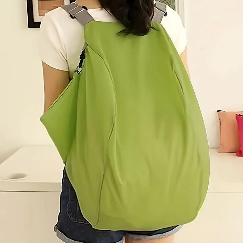 2-in-1 Foldable Travel Shoulder Bag Set – Lightweight Oxford Cloth