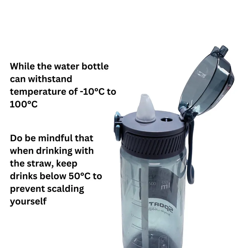 [2-Pack] Maya & Friends Water Bottle (600ml)-4 Color