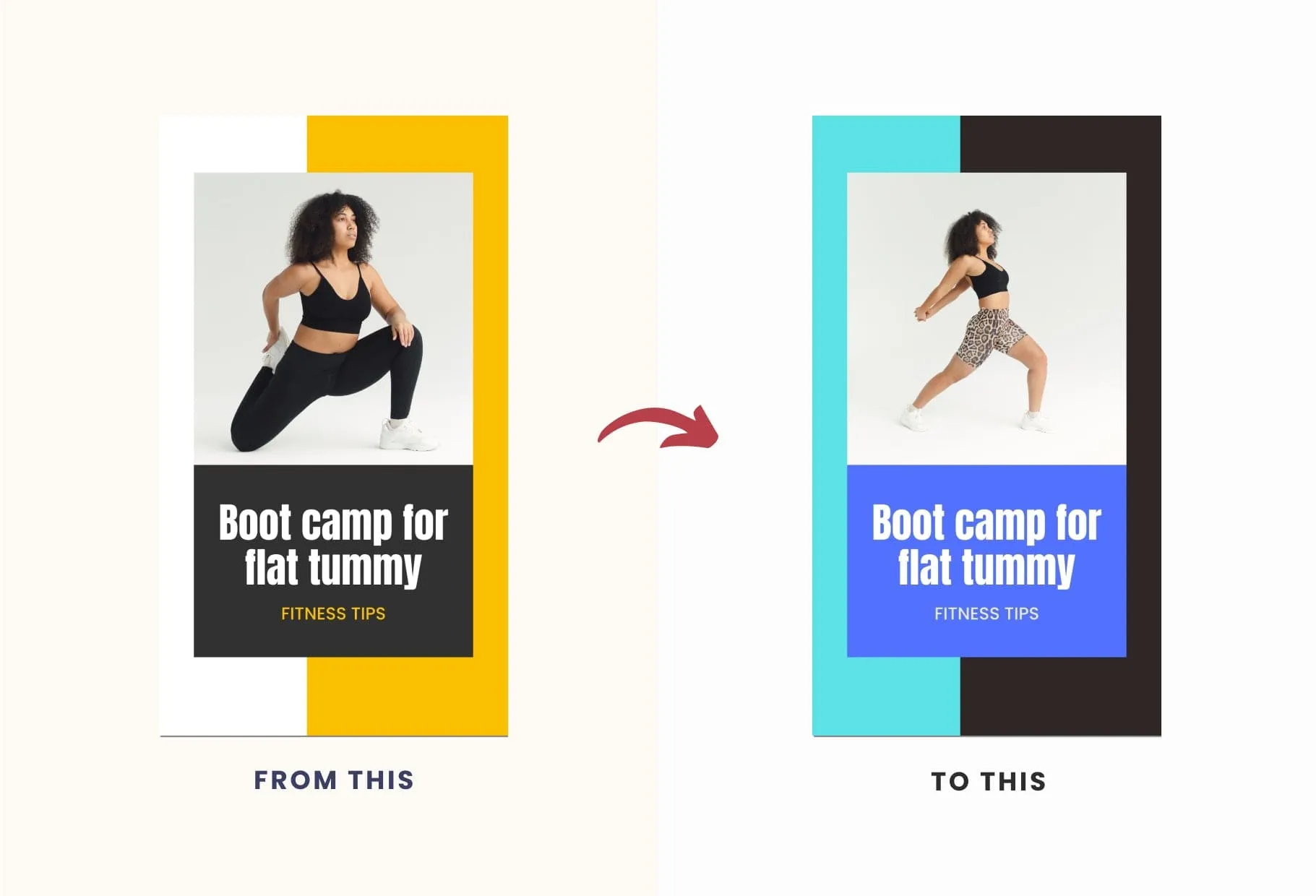 20 Power Yellow Instagram Reel Covers Gym Canva Templates