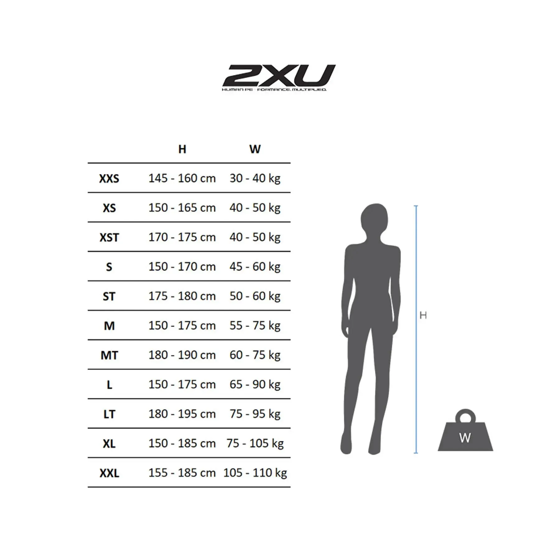 2XU Reflect Run Mid-Rise Compression Tights with Back Storage, Damen, Black/Silver Reflective