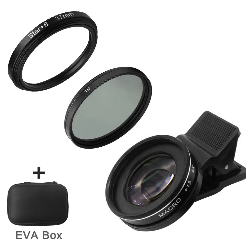 37mm 15X Macro Lens for Phone Photography
