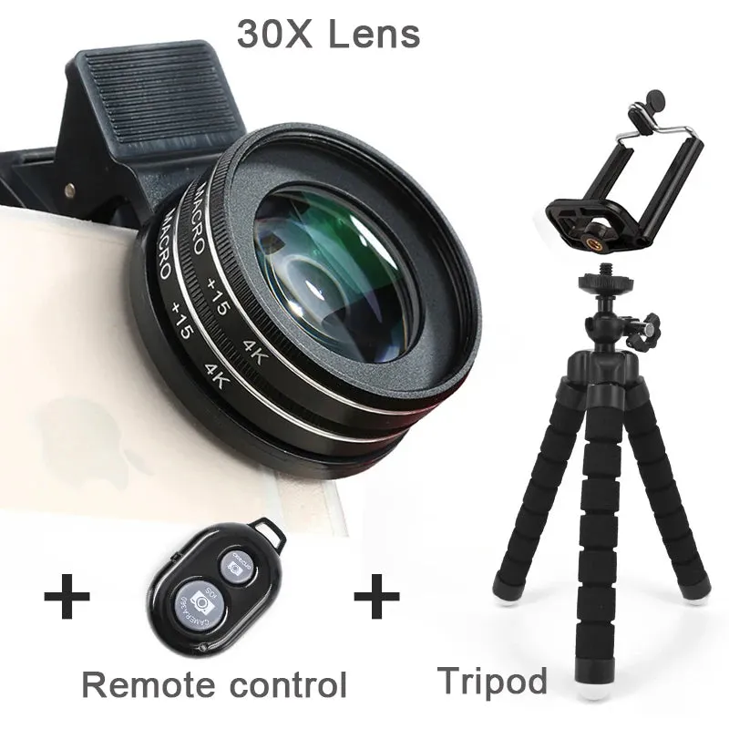 37mm 15X Macro Lens for Phone Photography