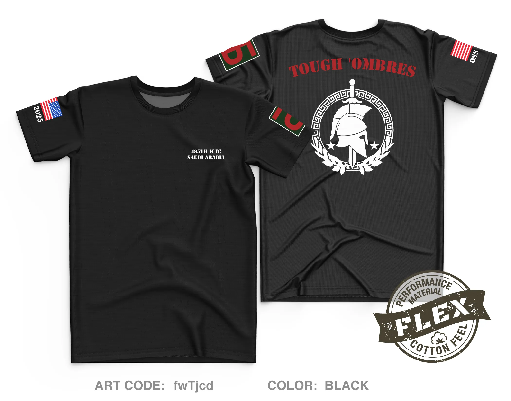 495th ICTC Core Men's SS Flex Performance Tee - fwTjcd