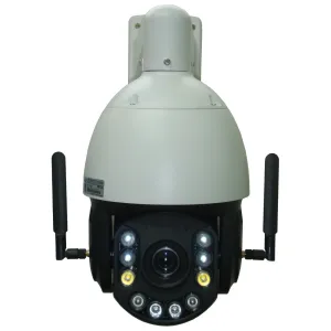 4G 8MP 4K UHD PTZ CCTV Camera 36x Auto Zoom & Human Tracking Face Recognition 200m Night Vision Full 360º Pan