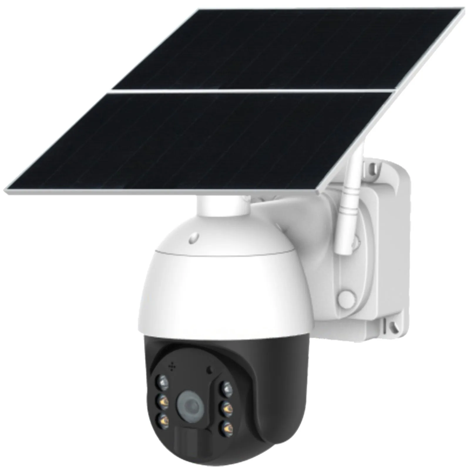 4G Wifi Solar Power 24 Hour Recording PTZ Camera 1080p HD Video Night Vision Wirefree Installation