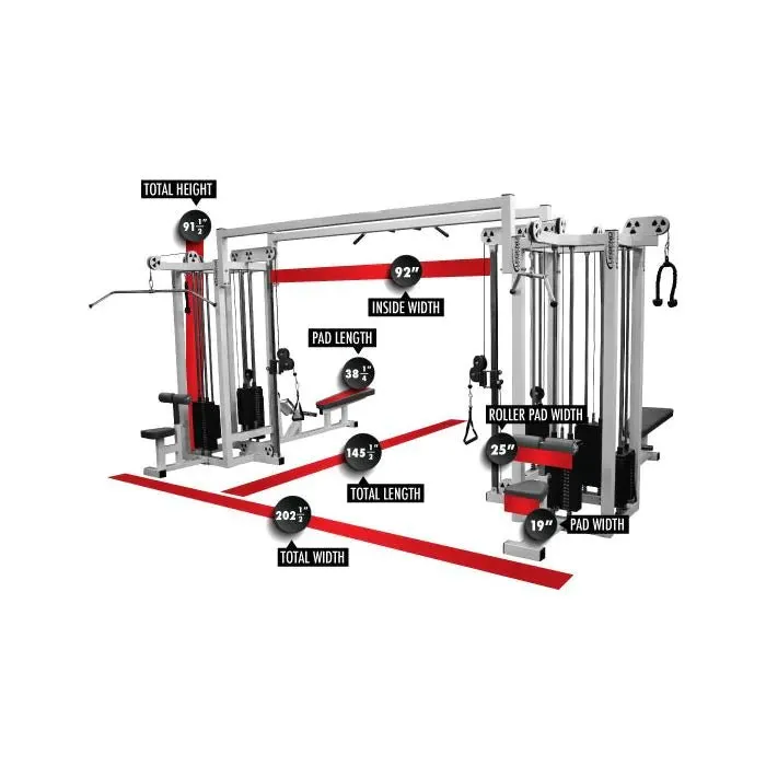 8 Stack Jungle Gym Machine - 959 Legend