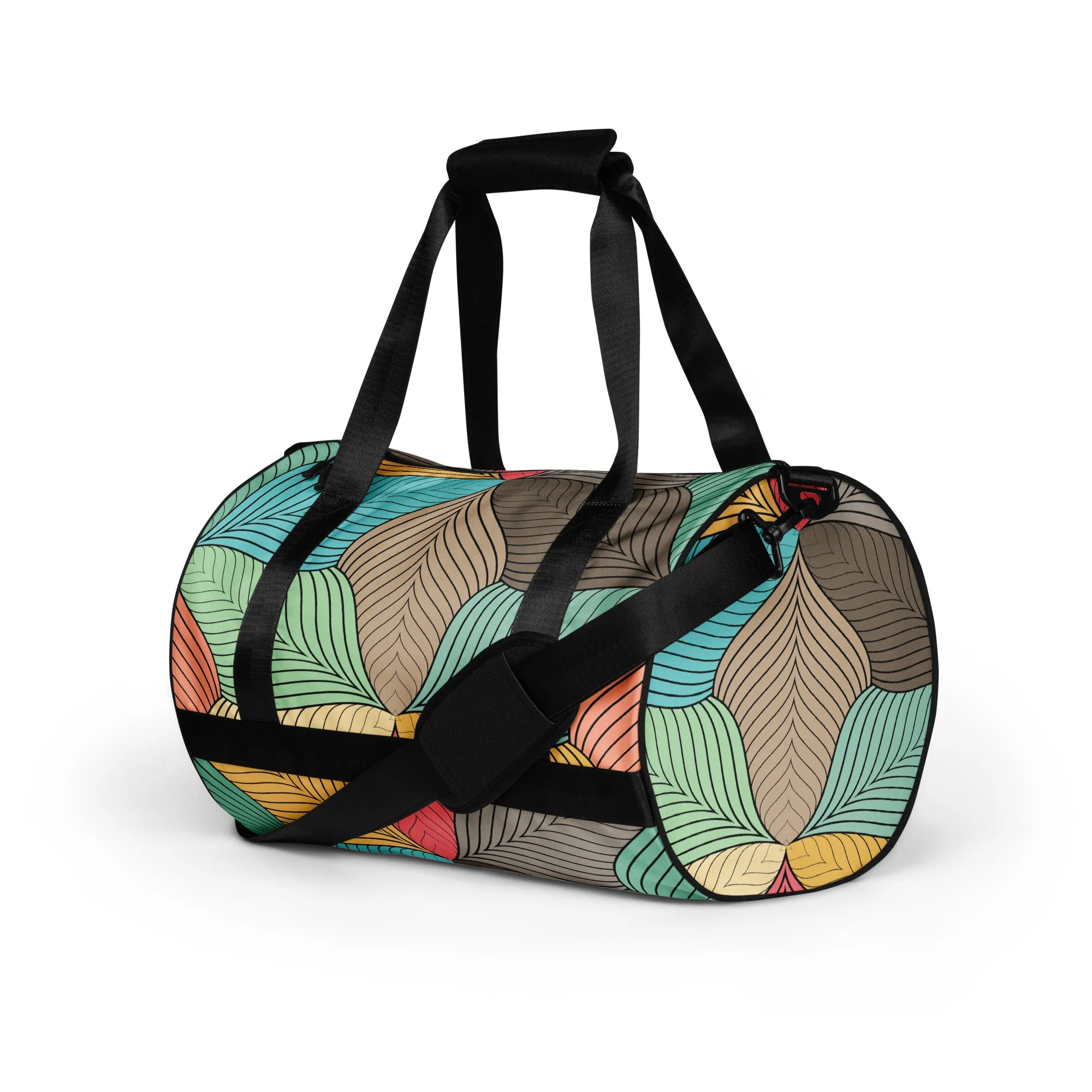 Abstract Leaf - Sustainably Made Gym Bag