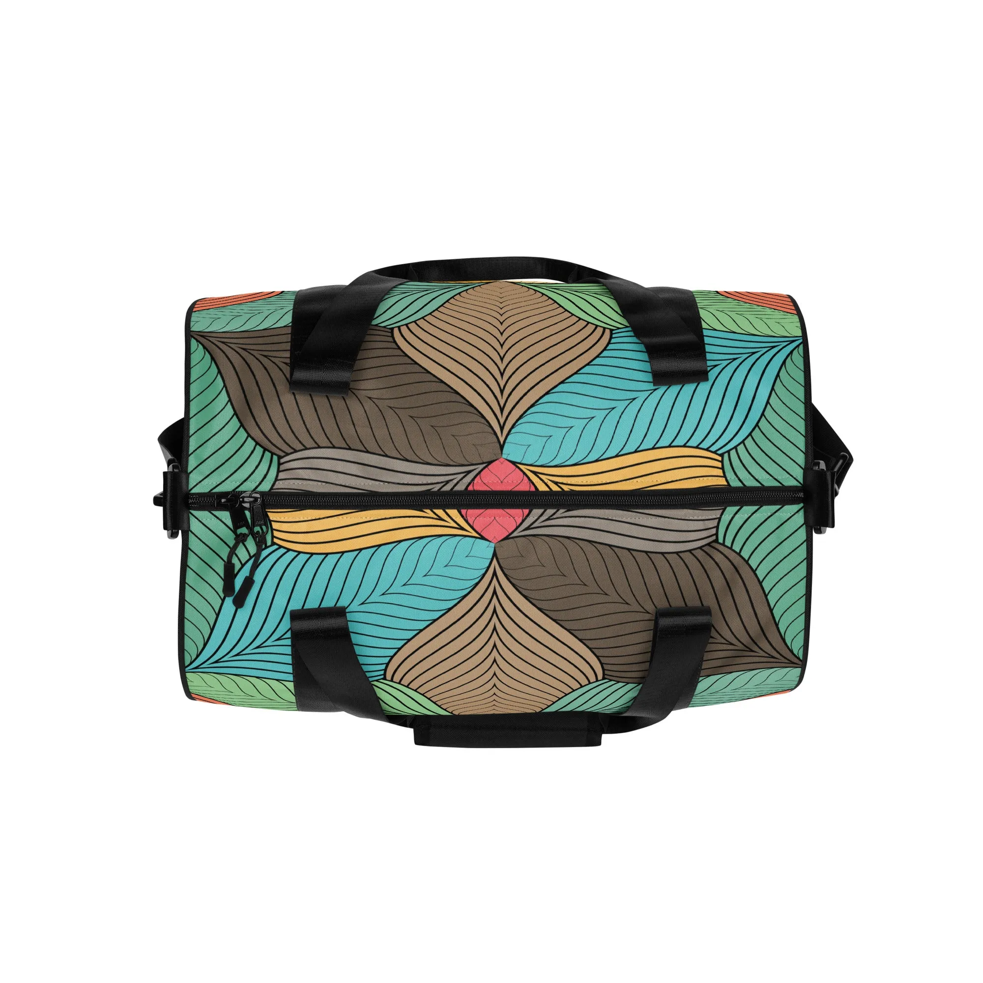 Abstract Leaf - Sustainably Made Gym Bag