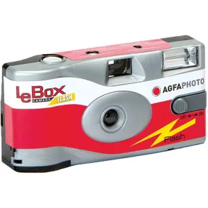 Agfa LeBox Flash 35mm Film Single Use Camera