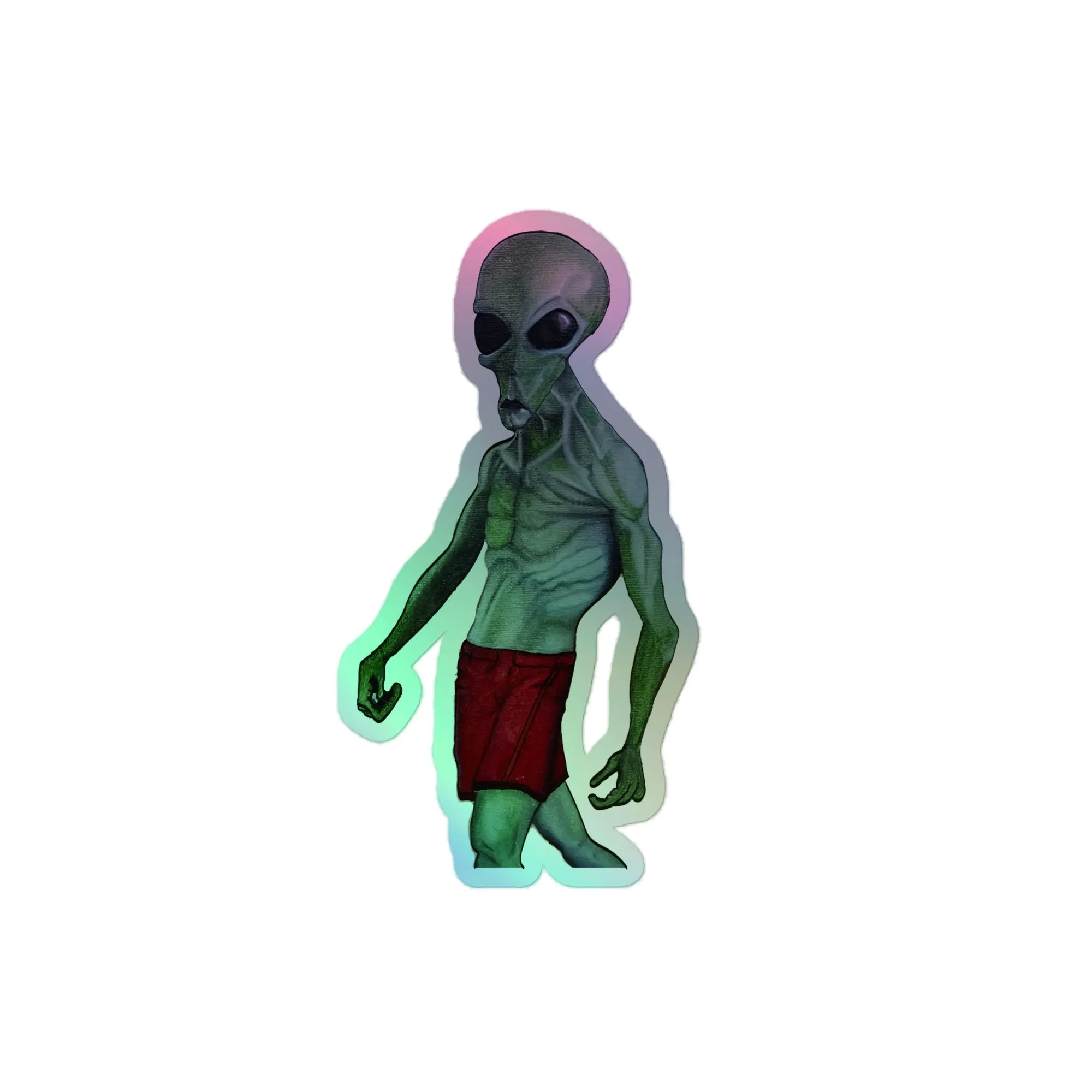 Alien Hoops | HNKL Sticker