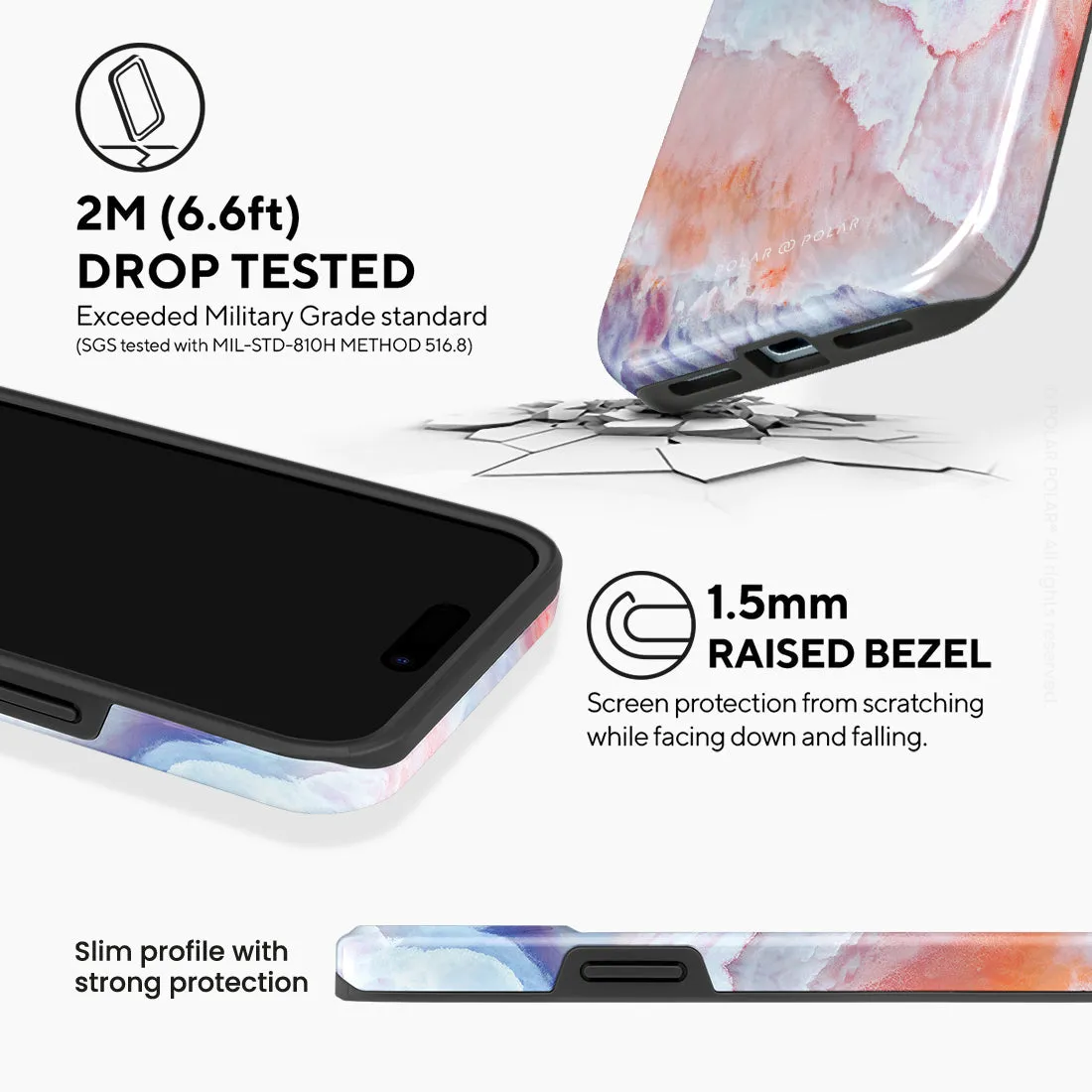 Almond Coast - iPhone 15 Plus Case