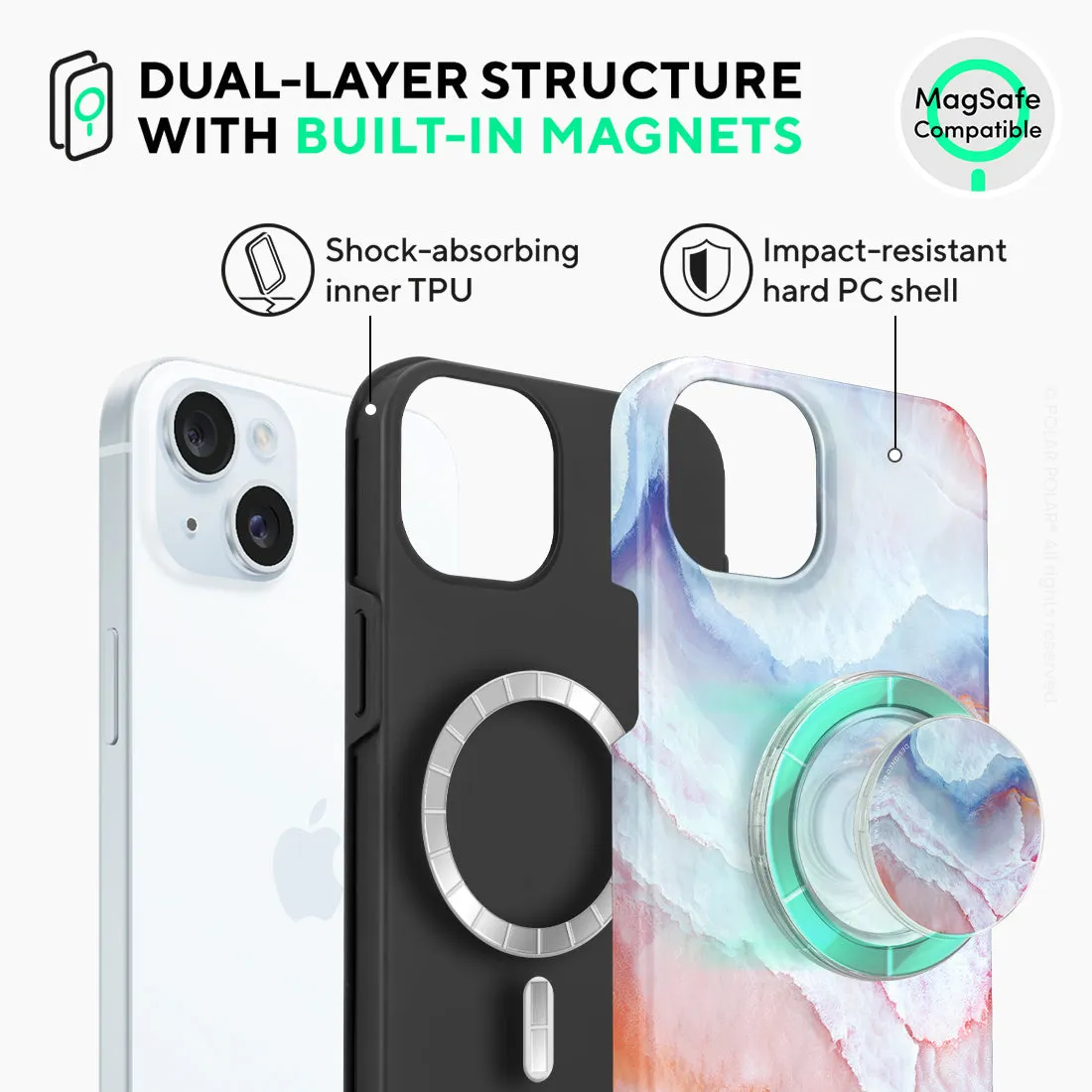 Almond Coast - iPhone 15 Plus Case