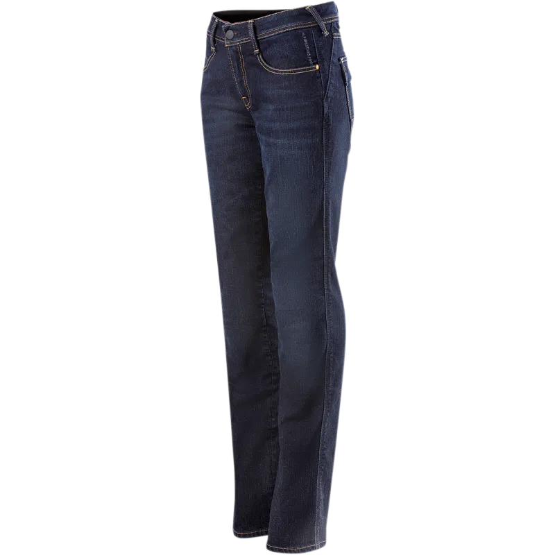 ALPINESTARS Women Stella Angeles Denim Riding Pants 4W Rinse