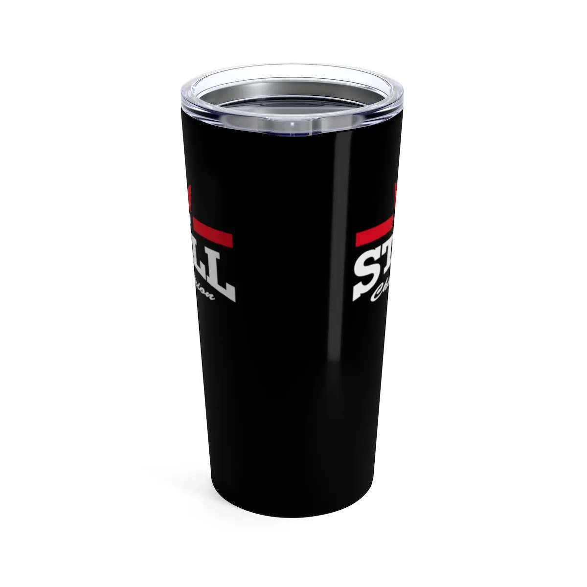 And Still Champion™ black beverage tumbler - 20 oz