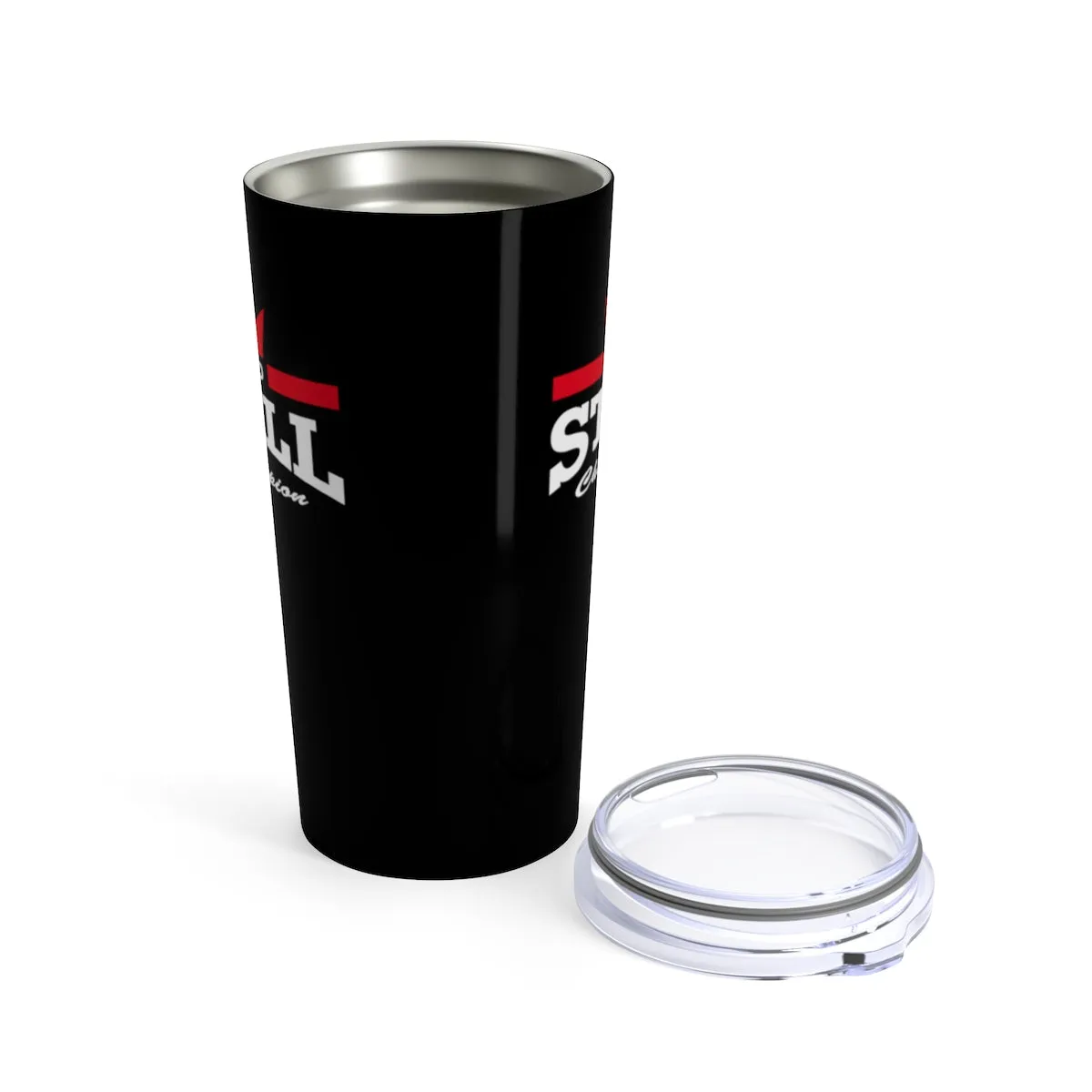 And Still Champion™ black beverage tumbler - 20 oz