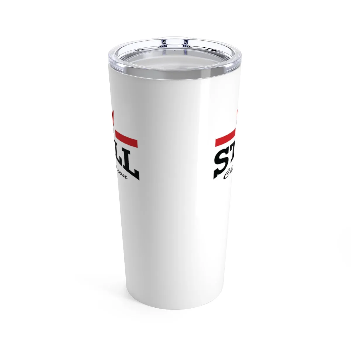 And Still Champion™ white beverage tumbler - 20 oz