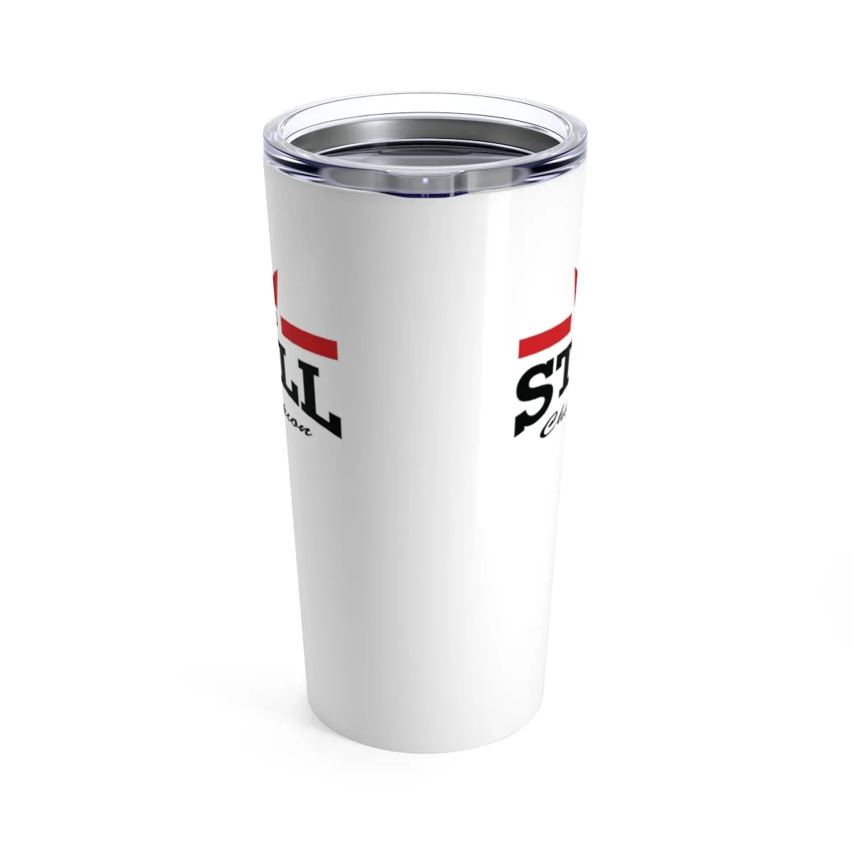And Still Champion™ white beverage tumbler - 20 oz