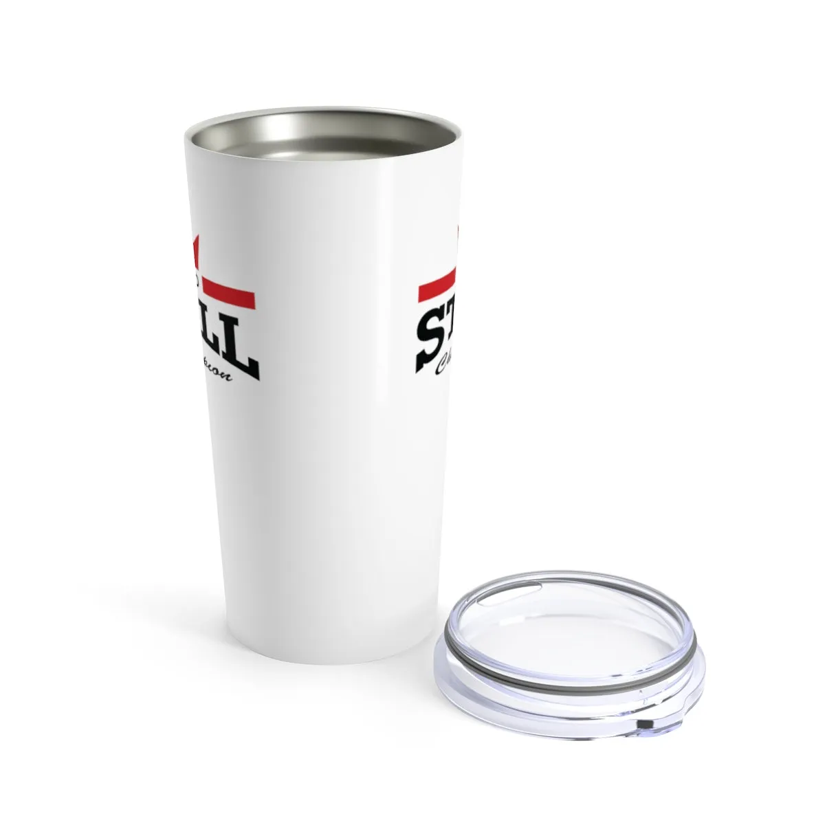 And Still Champion™ white beverage tumbler - 20 oz