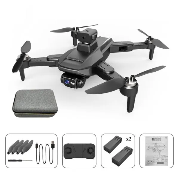 APP Remote Control HD-Dual Camera Drone With 2-Batteries