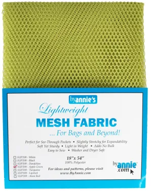 Apple Green Vinyl Mesh