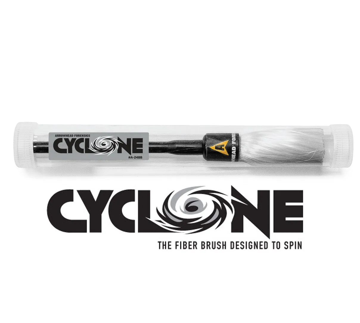 Arrowhead Forensics Fingerprint Brush Cyclone
