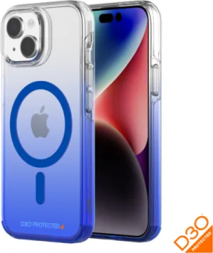 Axs - Crystal Shield Magsafe Case For Apple Iphone 15 - Sapphire Gradient