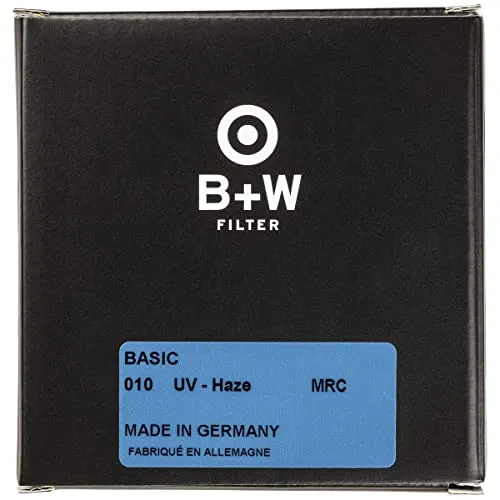 B W 49mm Basic UV Haze MRC 010M Glass Filter