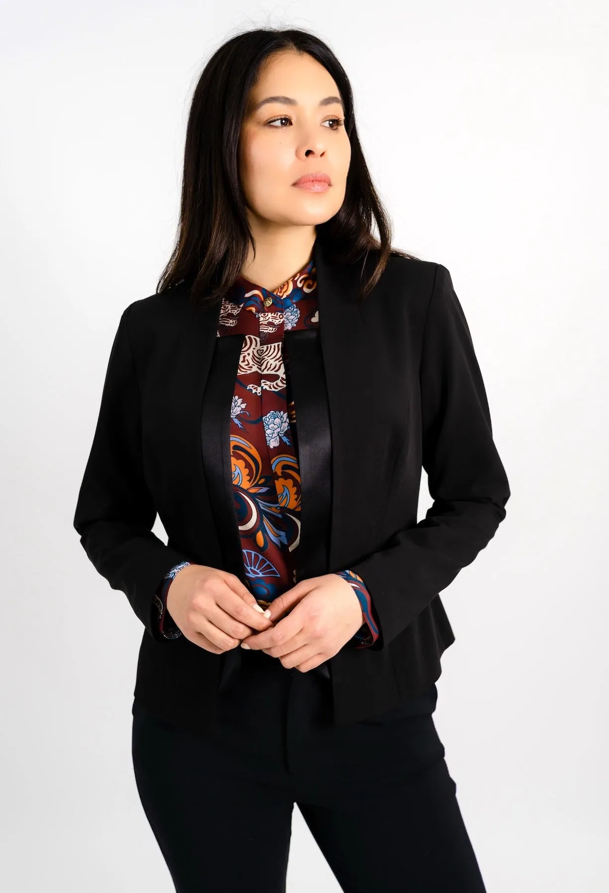 BA TRIEU CONVERTIBLE BLOUSE