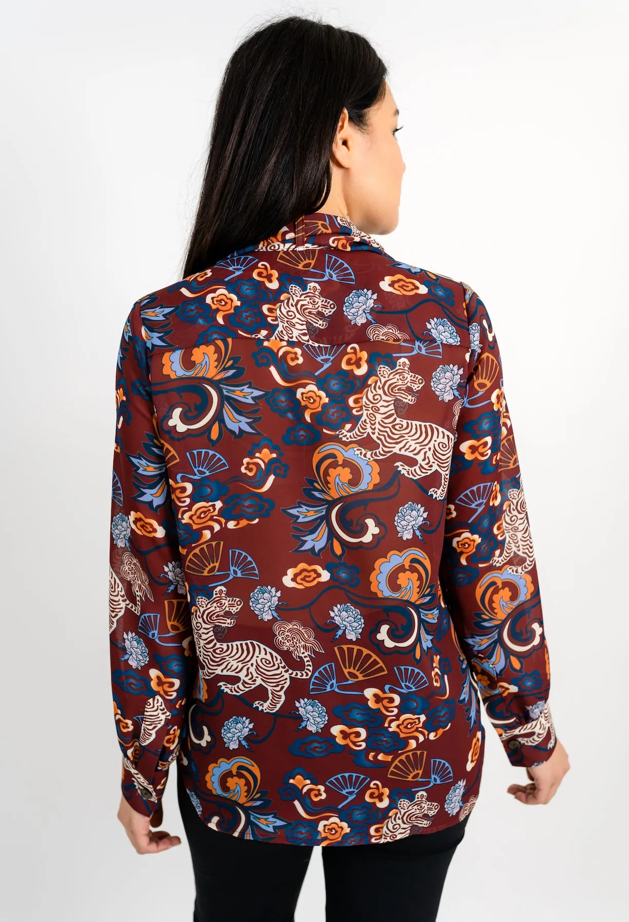 BA TRIEU CONVERTIBLE BLOUSE