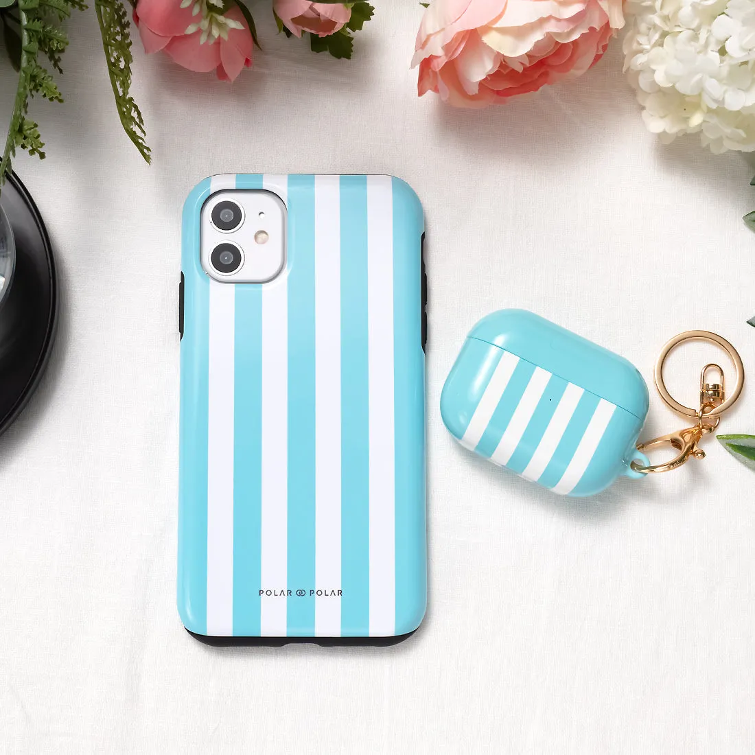 Baby Blue Stripe - iPhone 11 Case