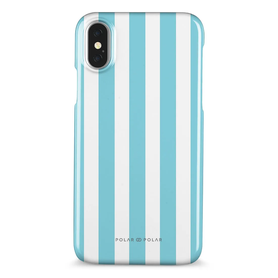Baby Blue Stripe - iPhone X / XS Case