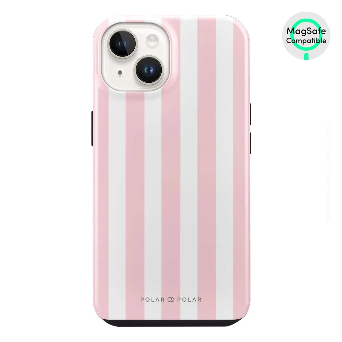 Baby Pink Stripe - iPhone 14 Case