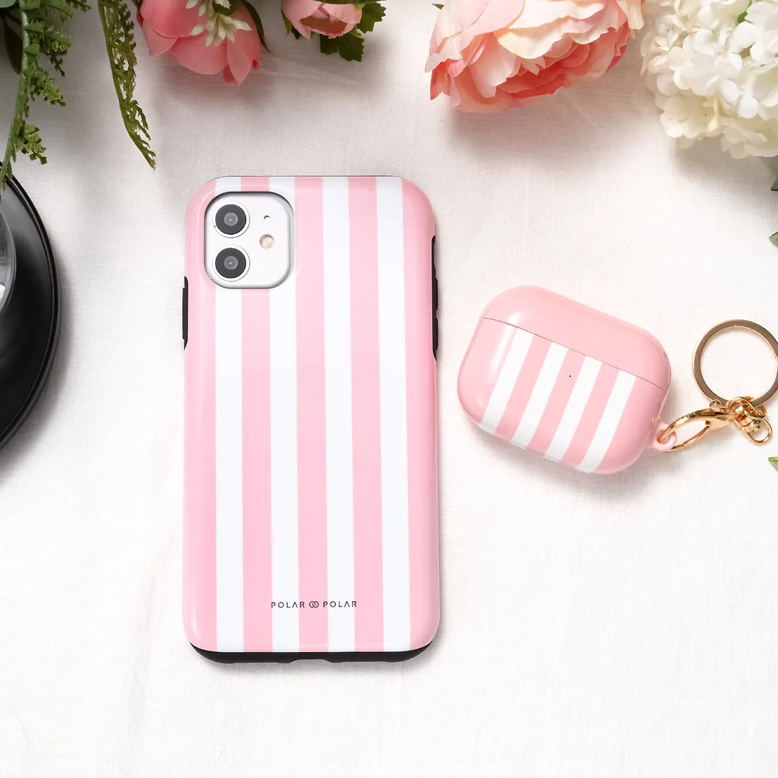 Baby Pink Stripe - iPhone 14 Case