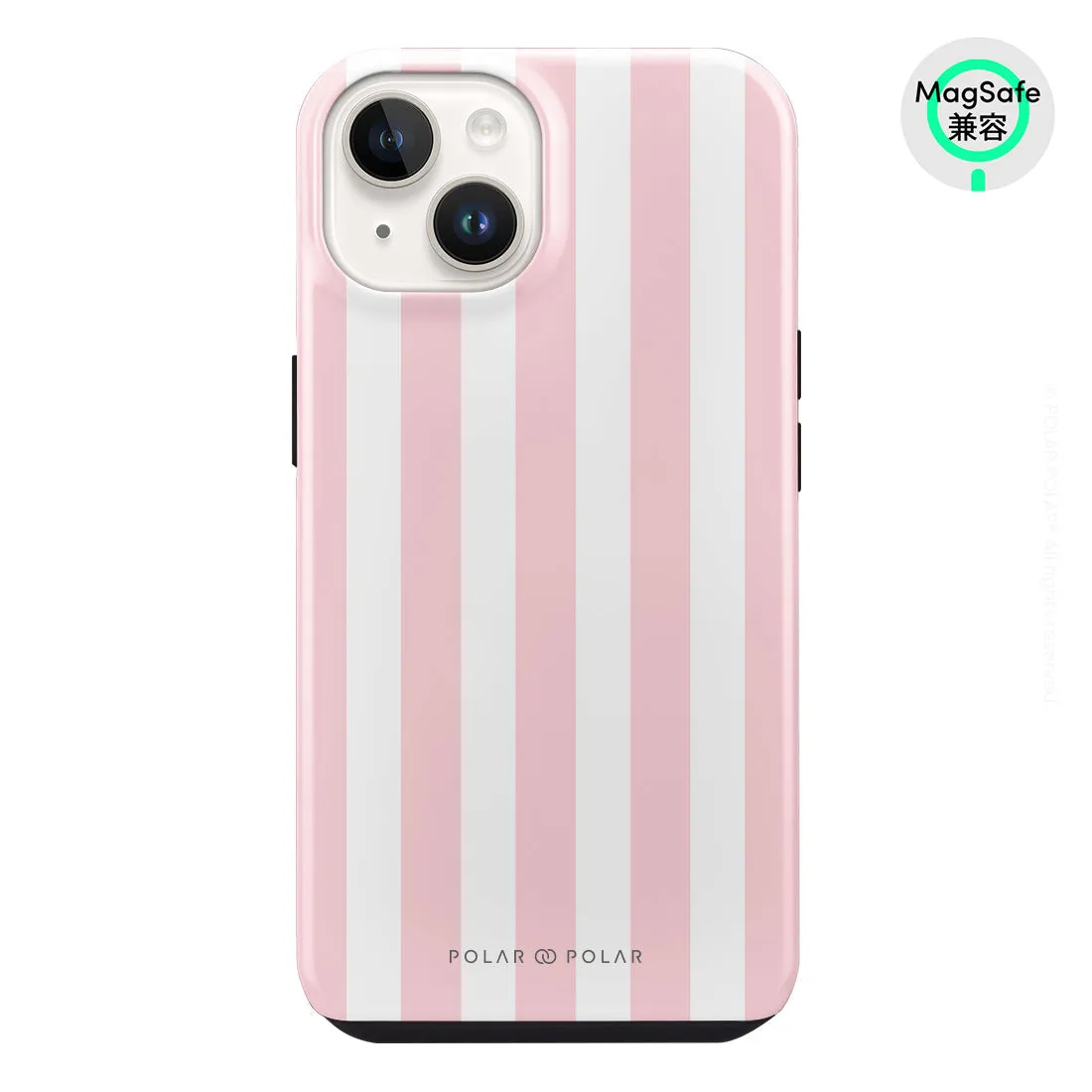 Baby Pink Stripe - iPhone 14 Case