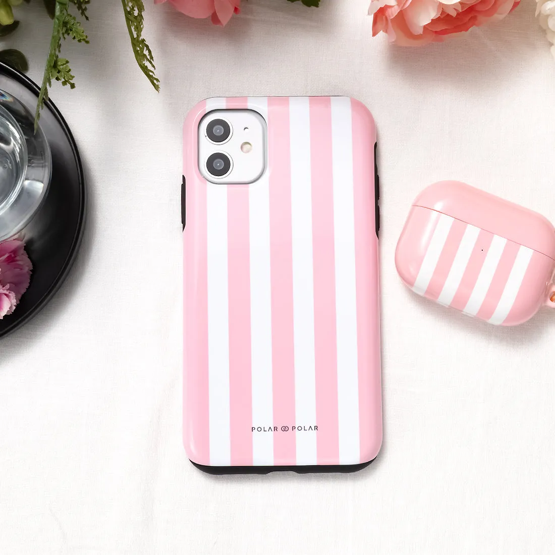 Baby Pink Stripe - iPhone 14 Case