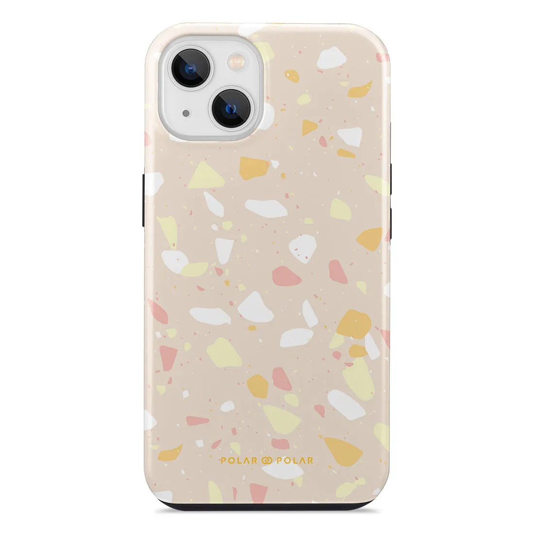 Beige Terrazzo Custom - iPhone 14 Case