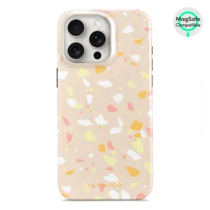 Beige Terrazzo - iPhone 15 Pro Max Case